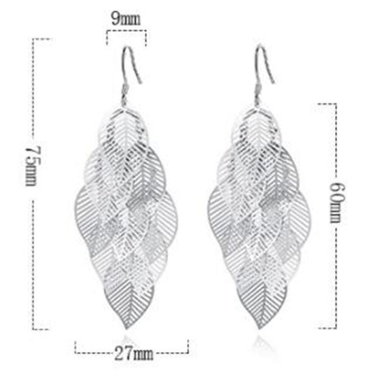 Aretes de Hoja de Arce Versátiles - Image 2