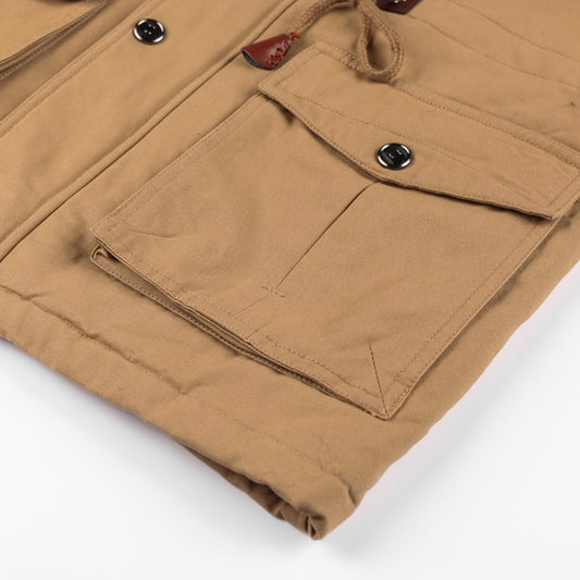 Chaqueta Térmica Militar para Hombre con Capucha - Abrigo de Invierno Grueso Mountainskin - Image 2