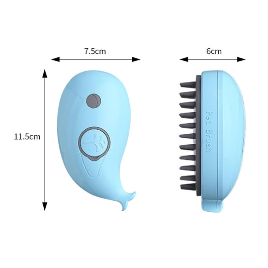 Cepillo de Baño con Vapor 3 en 1 para Gatos - Masajeador y Limpiador de Pelo - Image 2