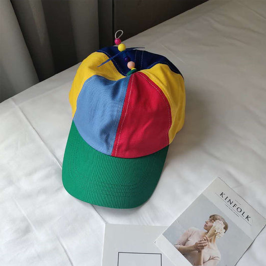 Gorro Infantil con Hélice Giratoria de Bambú - Image 2