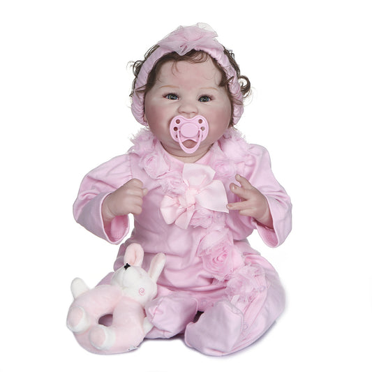 Muñeca Bebé Reborn con Ojos Acrílicos Sonrientes - Image 2