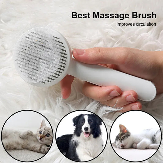 Cepillo Autolimpiable para Gatos y Perros - Deslanador Profesional - Image 2