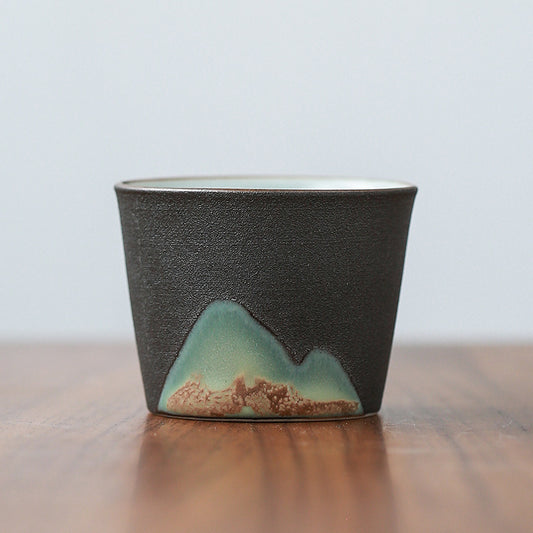Taza Maestra de Cerámica Vintage Artesanal China - Image 2
