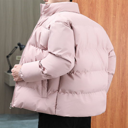 Abrigo de Cuello Alto Acolchado para Parejas - Chaqueta Casual Cálida Unisex - Image 2