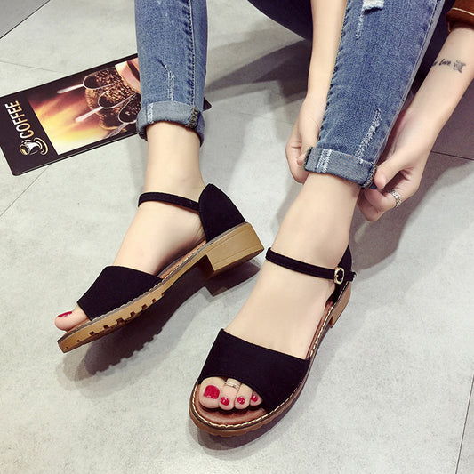 Sandalias con Hebilla de Un Botón - Image 2