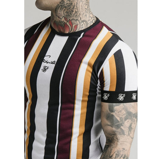 Playera Deportiva de Rayas para Hombre - Image 2