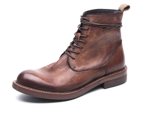 Botas Casuales para Hombre con Caña Corta y Cinturón Ancho - Image 2