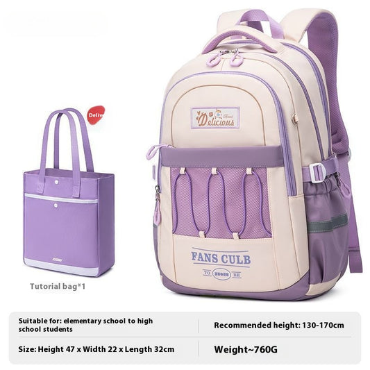 Mochila Escolar de Gran Capacidad para Niñas - Image 3