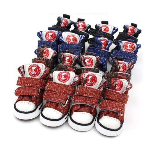 Zapatos Protectores para Perros Pequeños - Lona Antideslizante - Image 2
