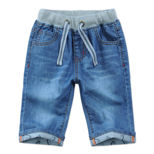 Pantalones Capri Denim Casuales para Niños - Versátiles y Cómodos - Image 2