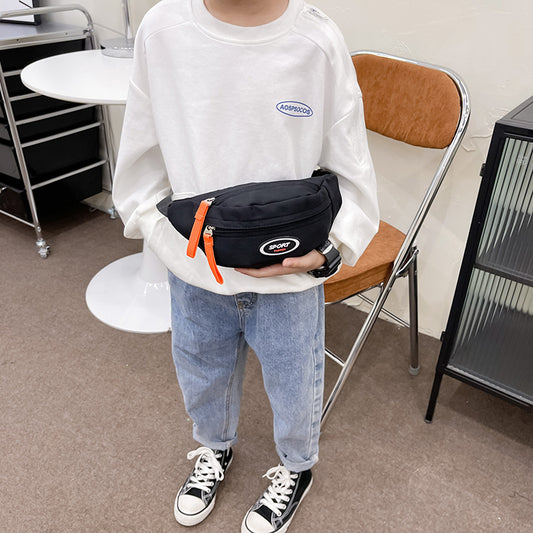 Bolsa Crossbody Infantil Unisex con Letras Estilo - Image 2