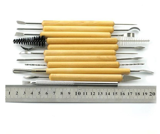Set de 11 Herramientas Profesionales para Escultura en Arcilla y Modelado - Image 2