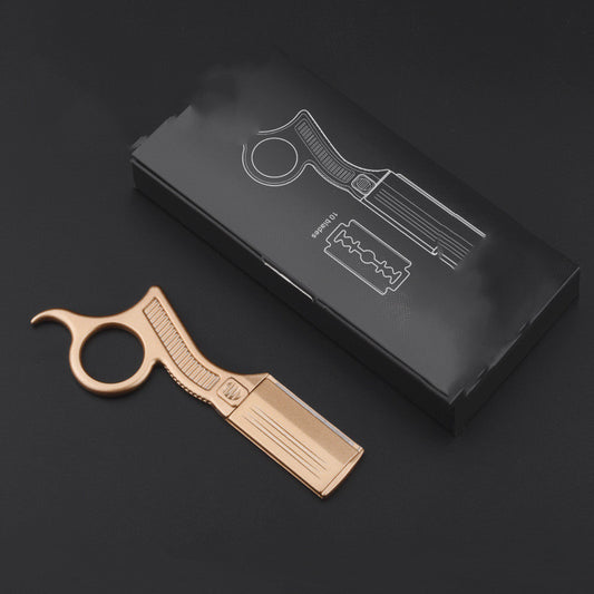 Navaja de Afeitar Vintage para Barbería Profesional y Afeitado Manual - Image 2