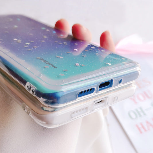 Funda para teléfono con diseño floral transparente - Image 2