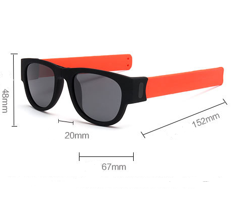 Gafas de Sol Plegables para Muñeca con Espejo Pop-up - Polarizadas Deportivas Unisex - Image 2
