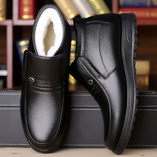 Botas Altas de Invierno para Hombre con Terciopelo - Image 2