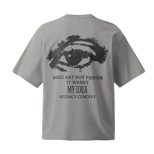 Camiseta Suelta Oversize para Hombre - Estilo Casual Moderno - Image 2