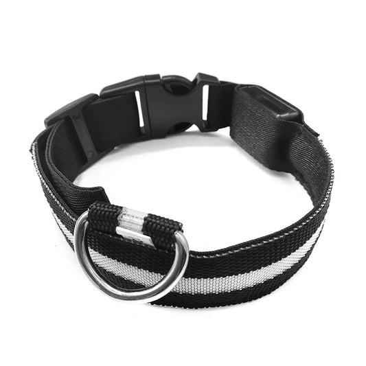 Collar Luminoso Antiextravío para Perros con Placa de Identificación - Image 2