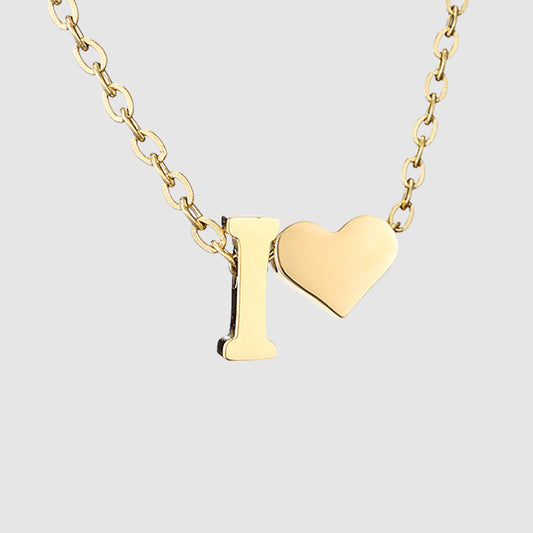 Collar Corazón Dorado para Mujer - Cadena Clavícula Elegante - Image 2