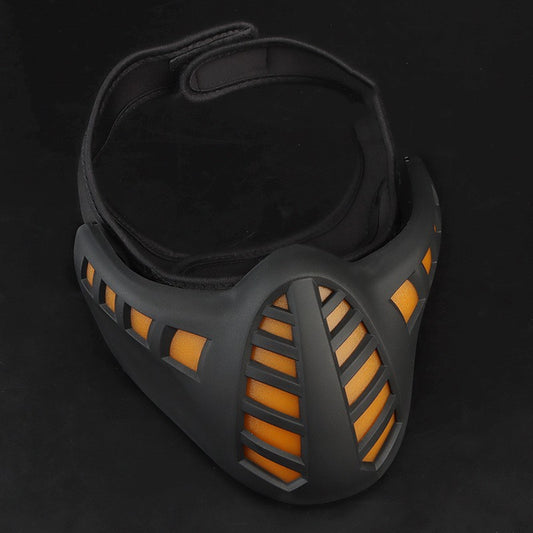 Máscara LED Mitad Rostro Carnaval Halloween - Image 2