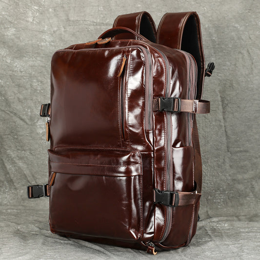 Mochila de Cuero con Gran Capacidad - Image 2