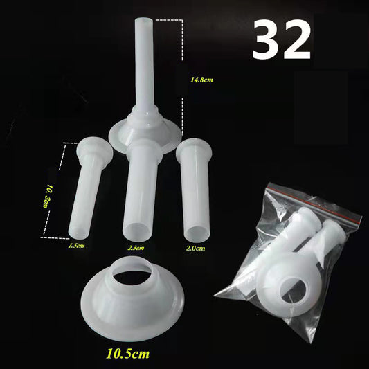 Kit de 4 Tubos para Embutir Salchichas para Picadora de Carne - Image 2