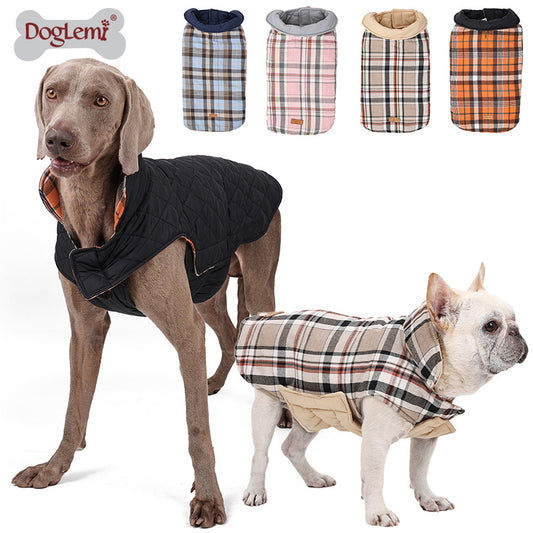 Abrigo Reversible Impermeable para Perros - Calidez y Protección Garantizada - Image 2