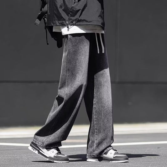 Jeans Rectos Holgados Estilo Americano para Hombre - Image 2