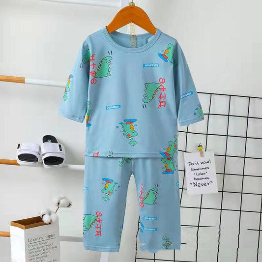 Conjunto de Pantalones Largos Estampados para Niños y Niñas - Image 2