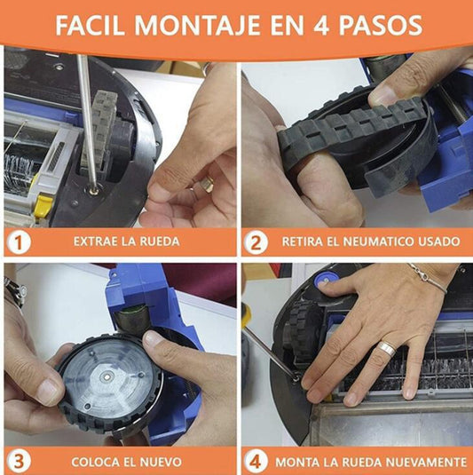 Banda de Repuesto Resistente para Robot Aspirador - Protección Antidesgaste - Image 2