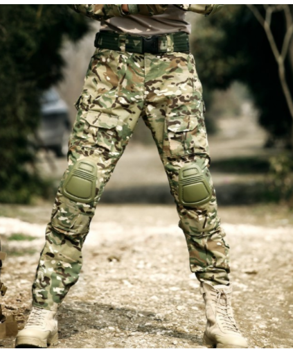 Pantalones Tácticos Militares con Patrón Python y Rodilleras - Image 2