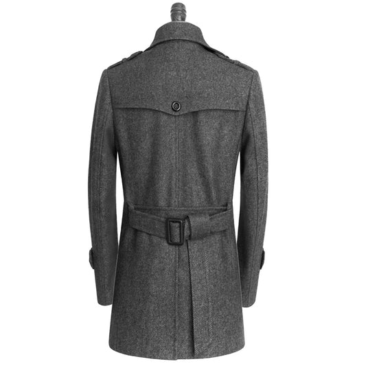 Abrigo de Lana y Cachemira para Hombre Tallas Grandes - Invierno Premium - Image 2