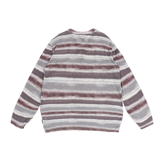 Camiseta Básica Rayada Tejida para Hombre y Mujer - Image 2