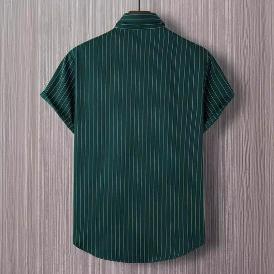 Camisa Hombre a Rayas con Botones Manfinity Homme - Image 2