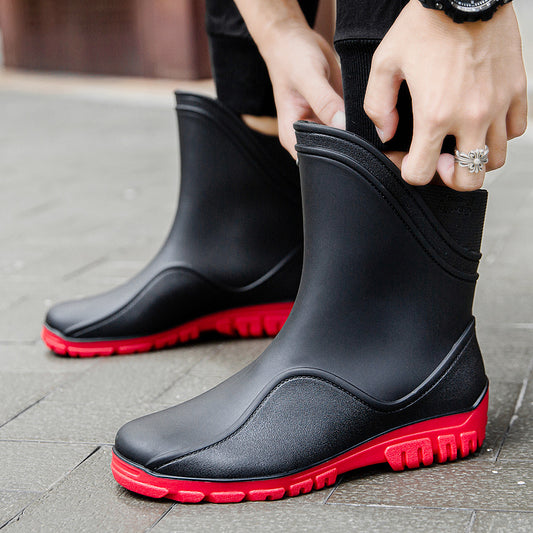 Botas Impermeables para Lluvia Caña Media Hombre - Image 2