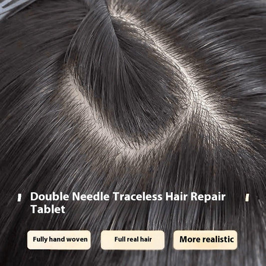 Peluca Completa de Cabello Natural para Mujer - Volumen Alto y Cobertura Total - Image 2