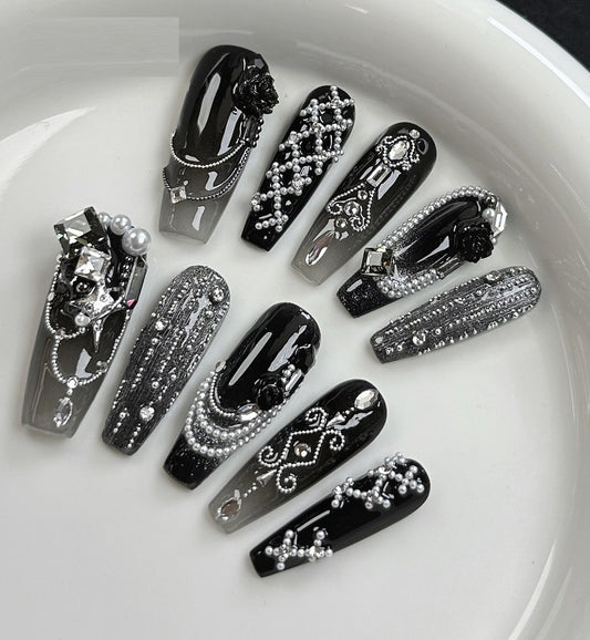 Esmalte de Uñas Quanhua Night Island - Acabado Oscuro y Sofisticado - Image 2