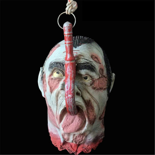 Decoración de Horror para Casa Embrujada - Accesorio de Decapitación Realista - Image 2
