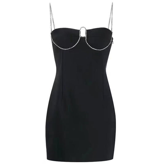 Vestido Ajustado con Strass Efecto Reductor y Diseño Sensual - Image 2