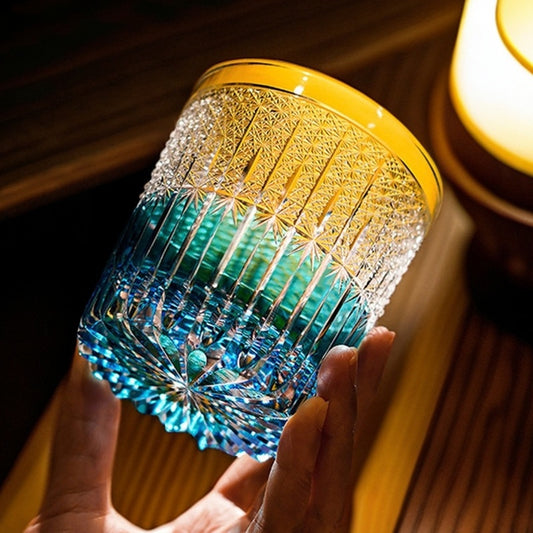 Vaso de Cristal Tallado a Mano - Diseño de Alta Elegancia - Image 2