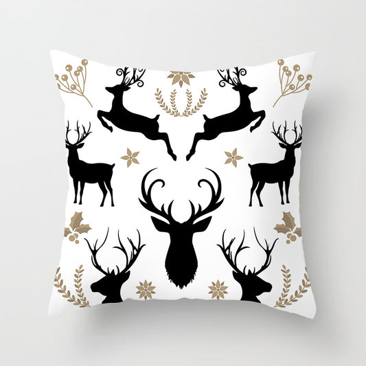 Funda de Cojín de Santa Claus para Decoración Suave del Hogar - Image 2