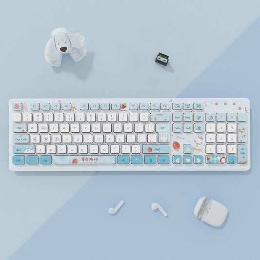 Teclado Inalámbrico Ergonómico para Computadora - Image 2