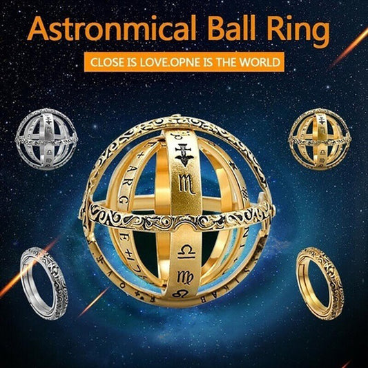 Anillo Collar Universo Giratorio - Globo Terráqueo Transformable Astronómico - Image 2