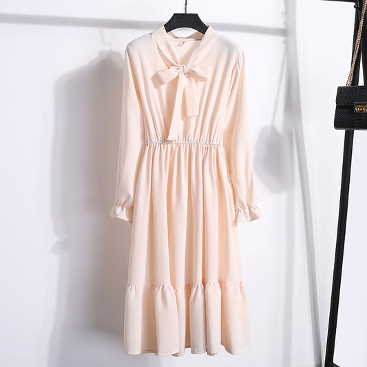 Vestido Floral de Chifón Coreano para Primavera - Image 2