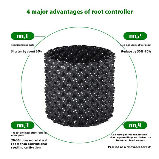 Kit de Contenedores de Control de Raíces para Semilleros y Plantas - Image 2