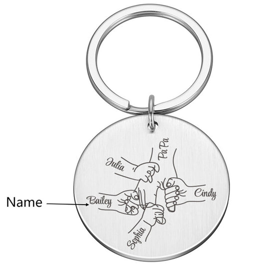 Llavero Personalizado para Papá - Grabado con Nombre - Image 2