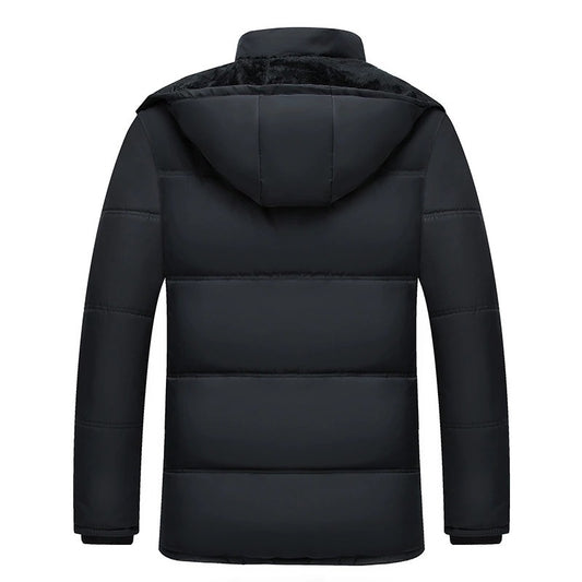 Chaqueta Acolchada de Algodón para Hombre Maduro - Image 2