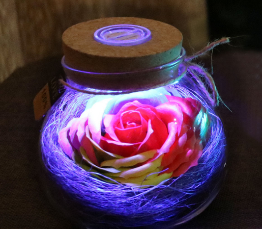 Botella de Deseos con Flores de Jabón Multicolor - Image 2