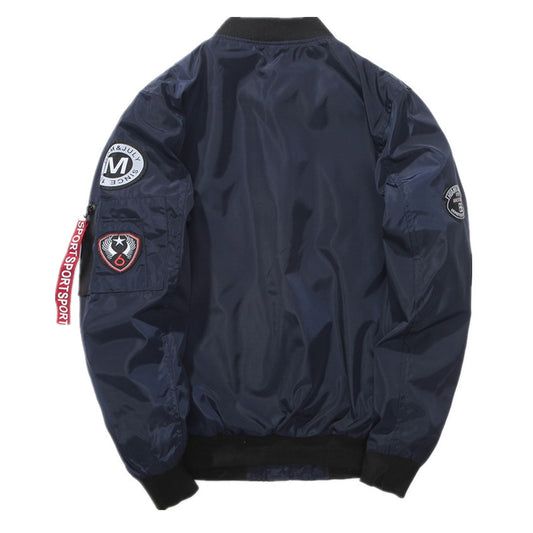 Chaqueta Air Force Deportiva Talla Grande para Hombre - Image 2