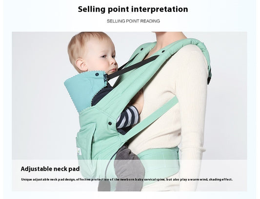 Portabebé Ergonómico 2 en 1 - Carga Frontal y Dorsal - Image 4